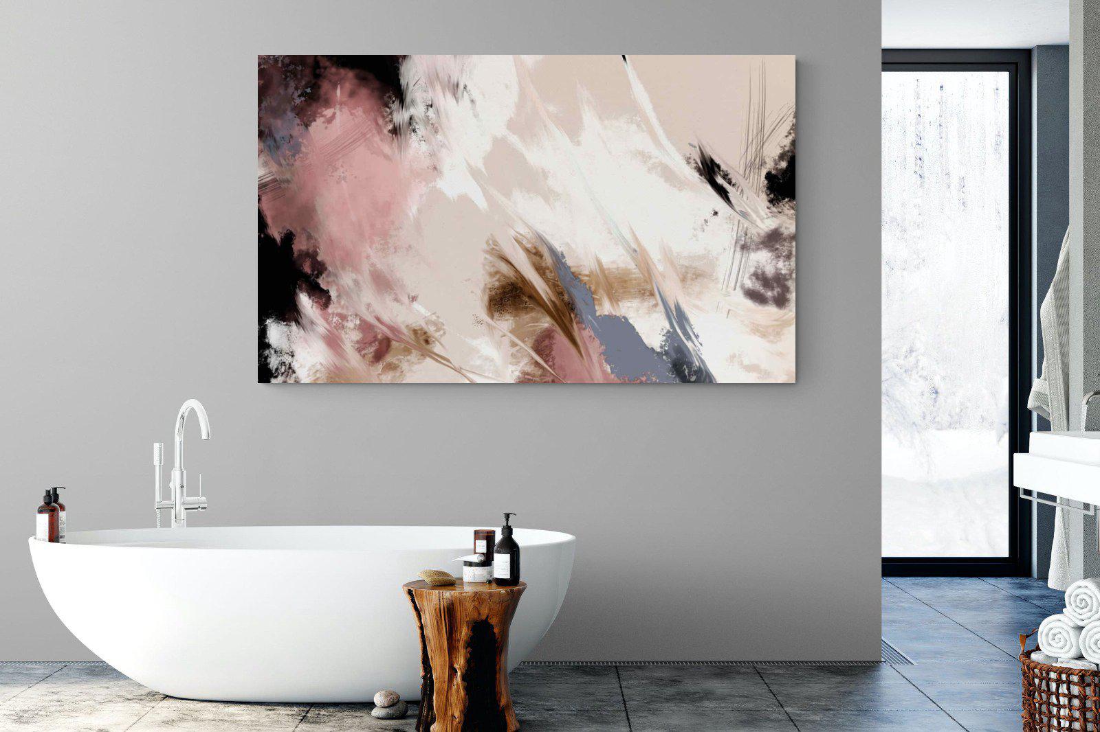 Splash Clouds-Wall_Art-180 x 110cm-Mounted Canvas-No Frame-Pixalot