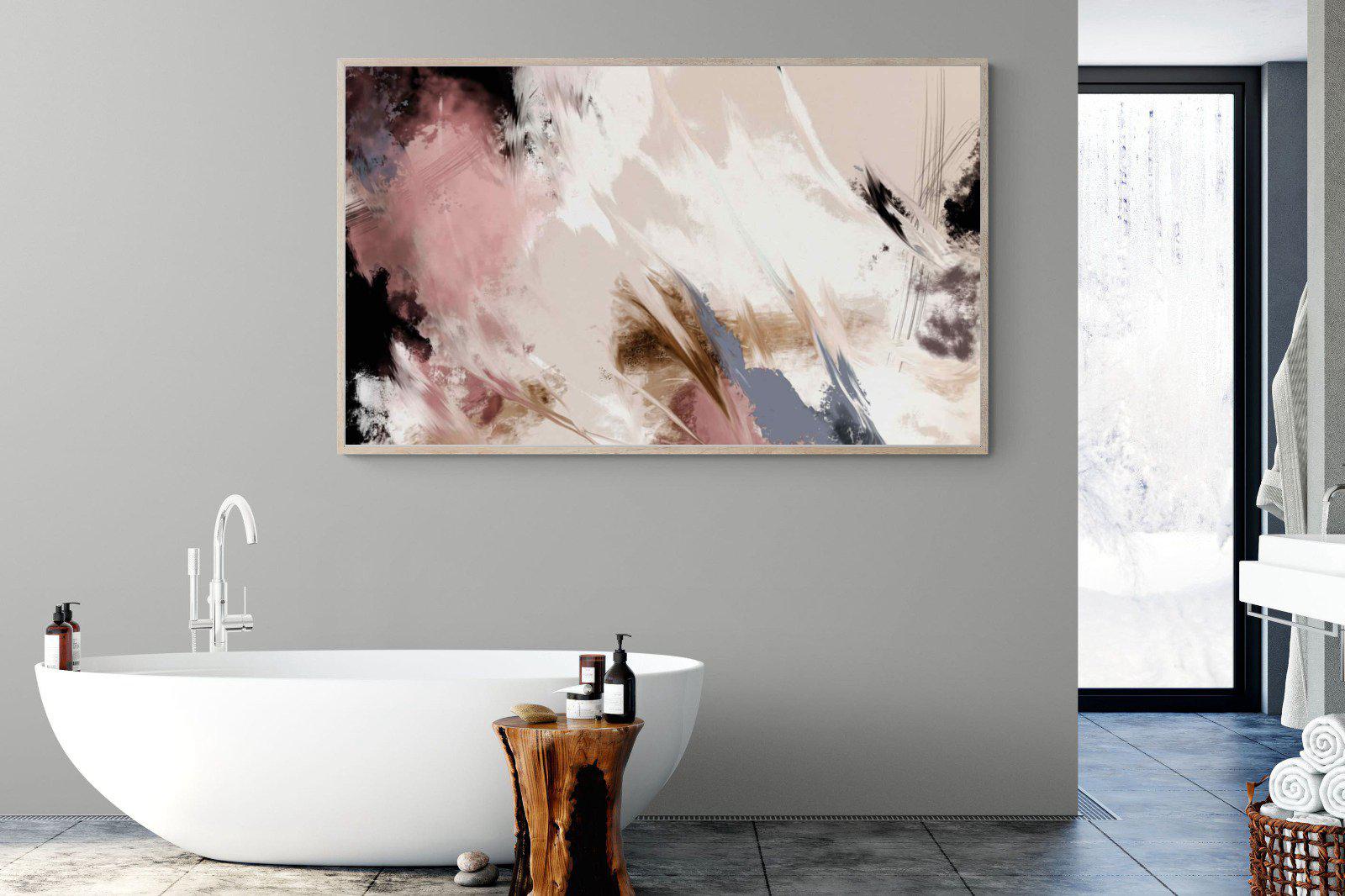 Splash Clouds-Wall_Art-180 x 110cm-Mounted Canvas-Wood-Pixalot