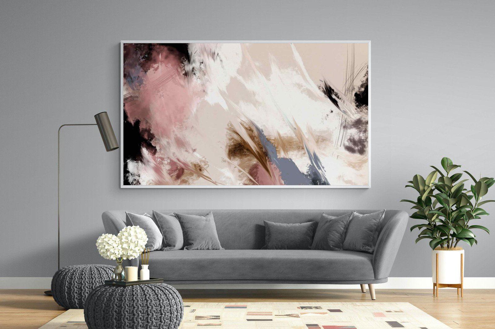Splash Clouds-Wall_Art-220 x 130cm-Mounted Canvas-White-Pixalot
