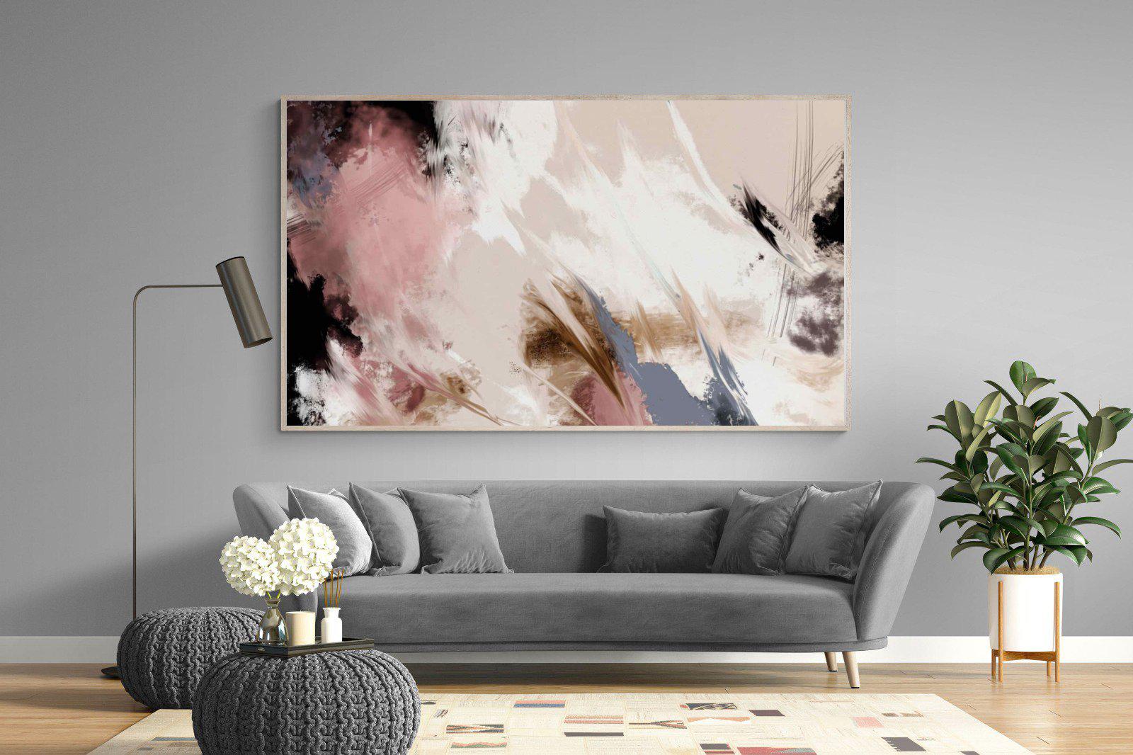 Splash Clouds-Wall_Art-220 x 130cm-Mounted Canvas-Wood-Pixalot