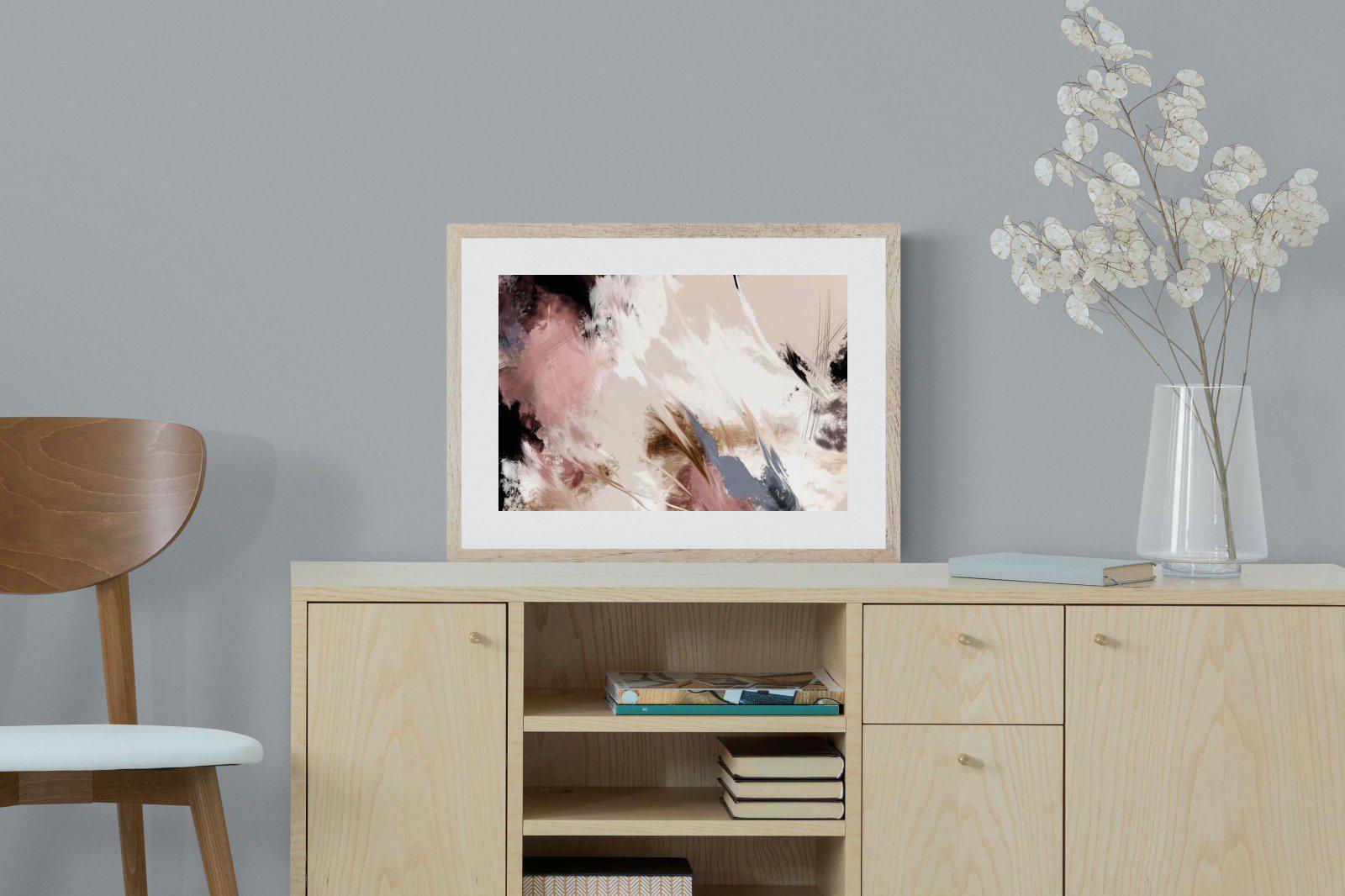 Splash Clouds-Wall_Art-60 x 45cm-Framed Print-Wood-Pixalot