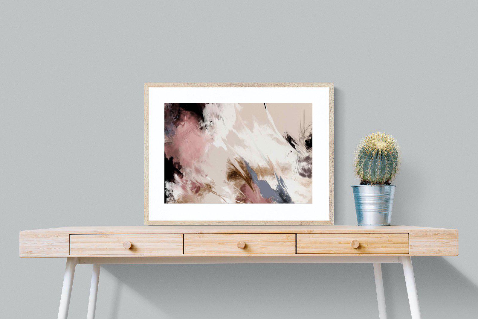 Splash Clouds-Wall_Art-80 x 60cm-Framed Print-Wood-Pixalot