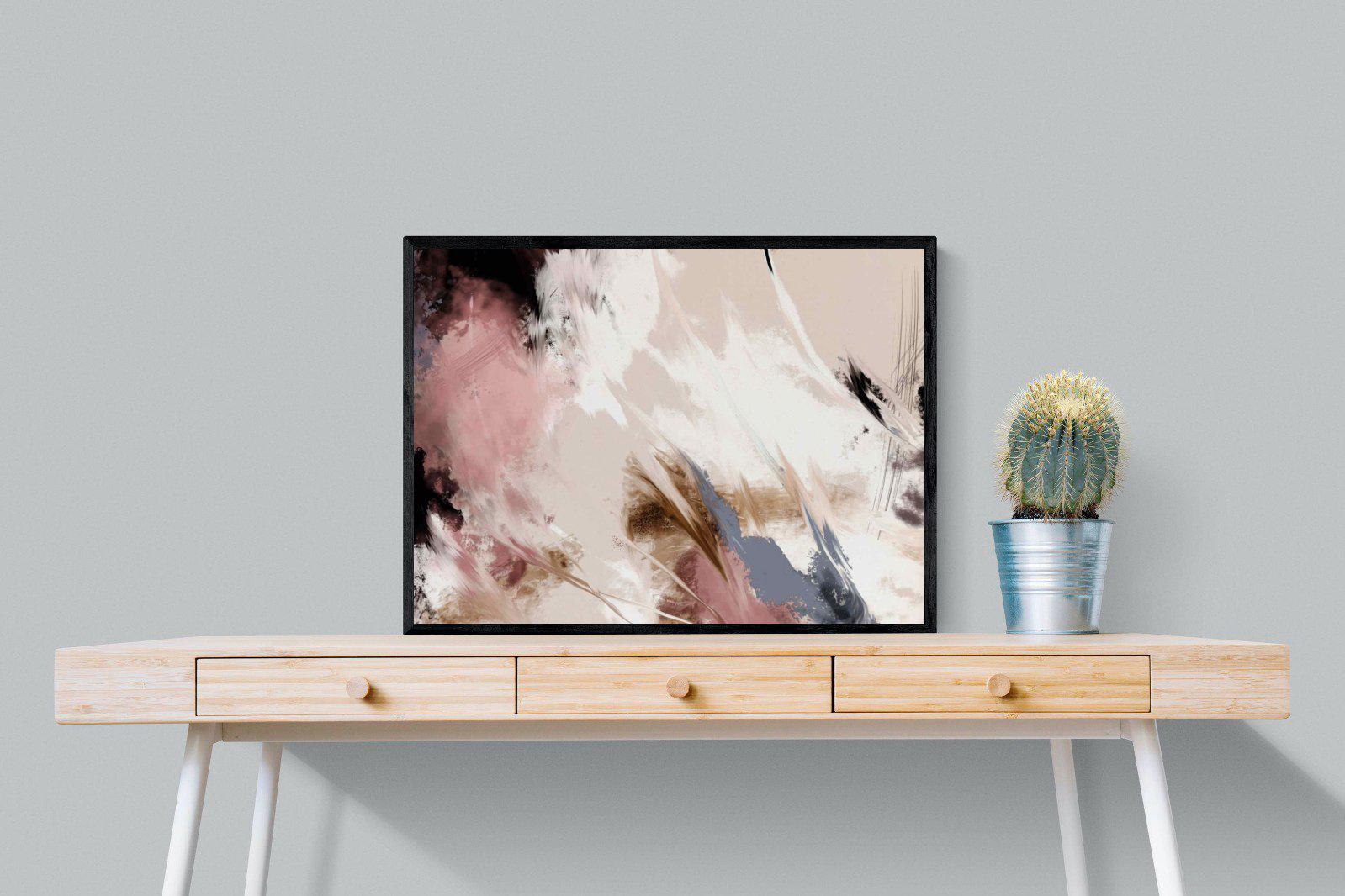 Splash Clouds-Wall_Art-80 x 60cm-Mounted Canvas-Black-Pixalot