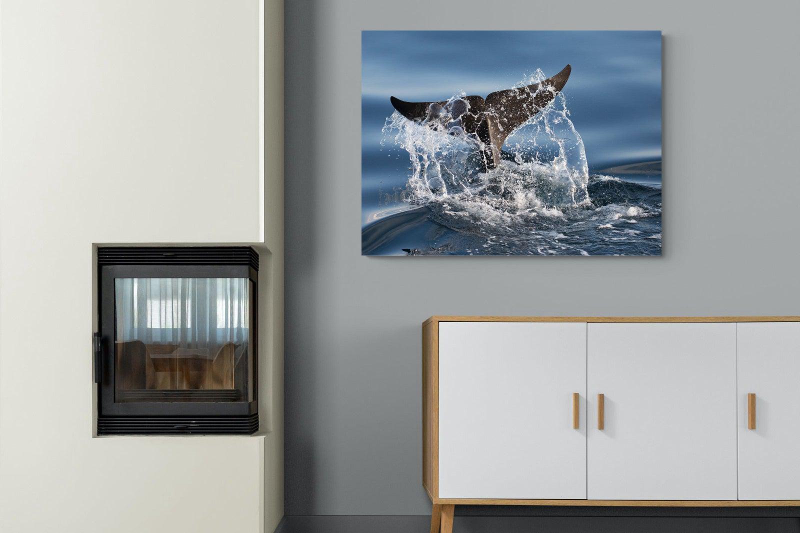 Splash-Wall_Art-100 x 75cm-Mounted Canvas-No Frame-Pixalot