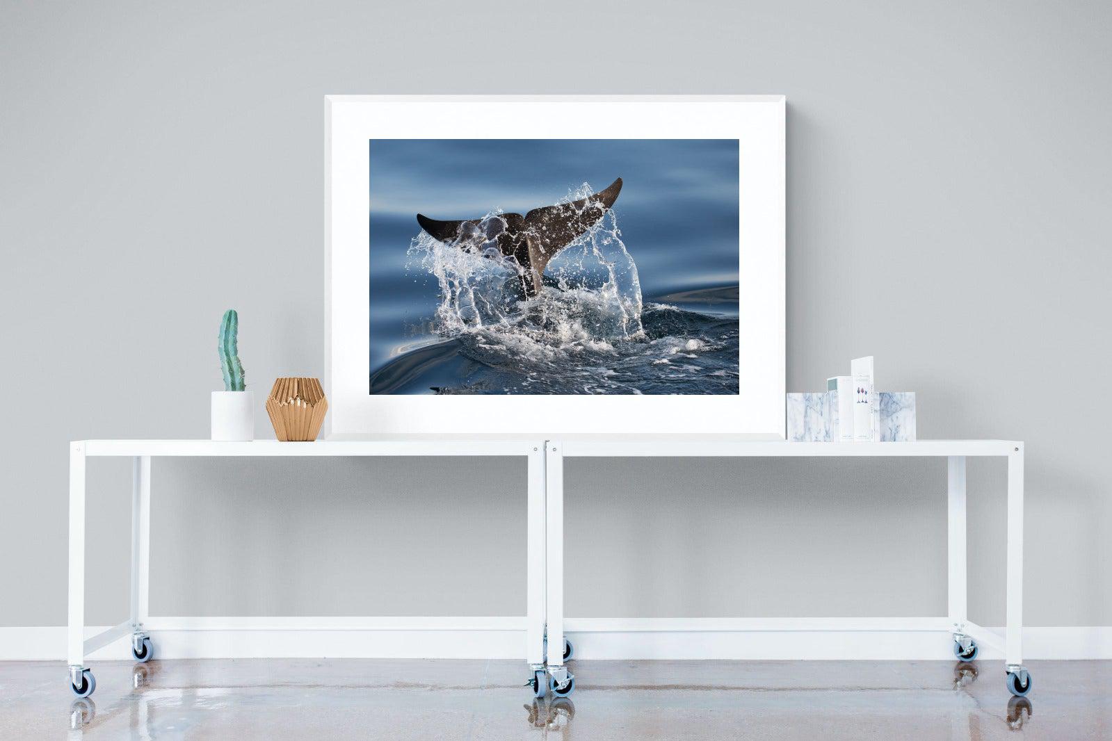 Splash-Wall_Art-120 x 90cm-Framed Print-White-Pixalot