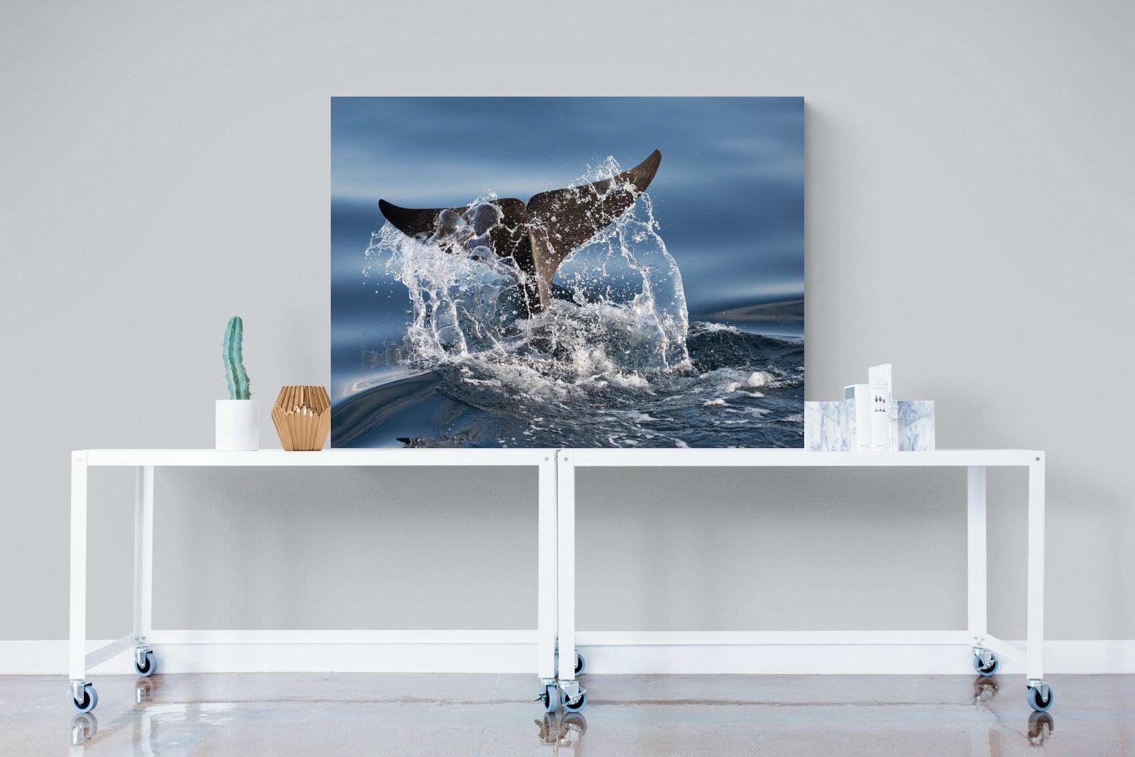 Splash-Wall_Art-120 x 90cm-Mounted Canvas-No Frame-Pixalot