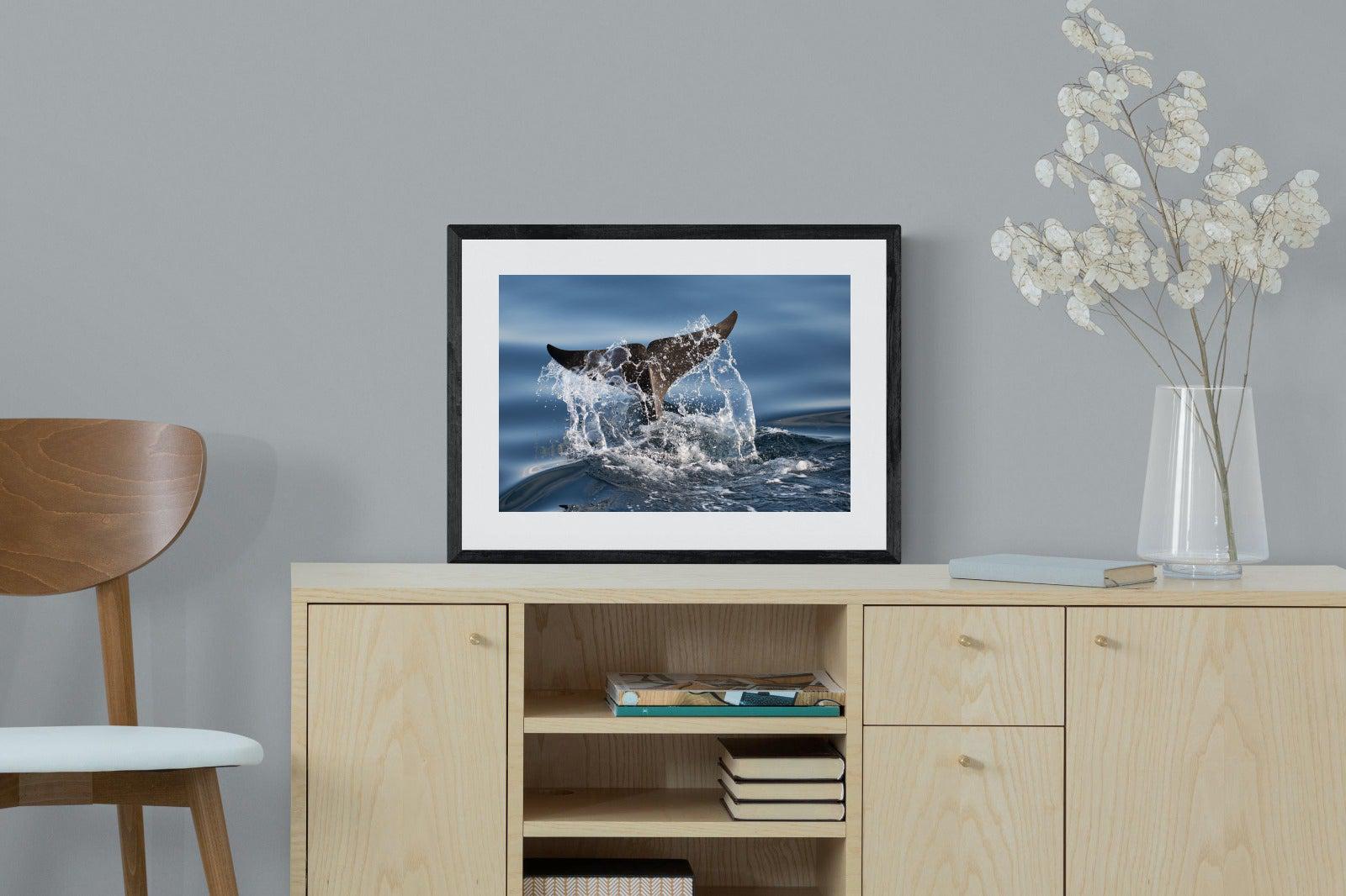 Splash-Wall_Art-60 x 45cm-Framed Print-Black-Pixalot