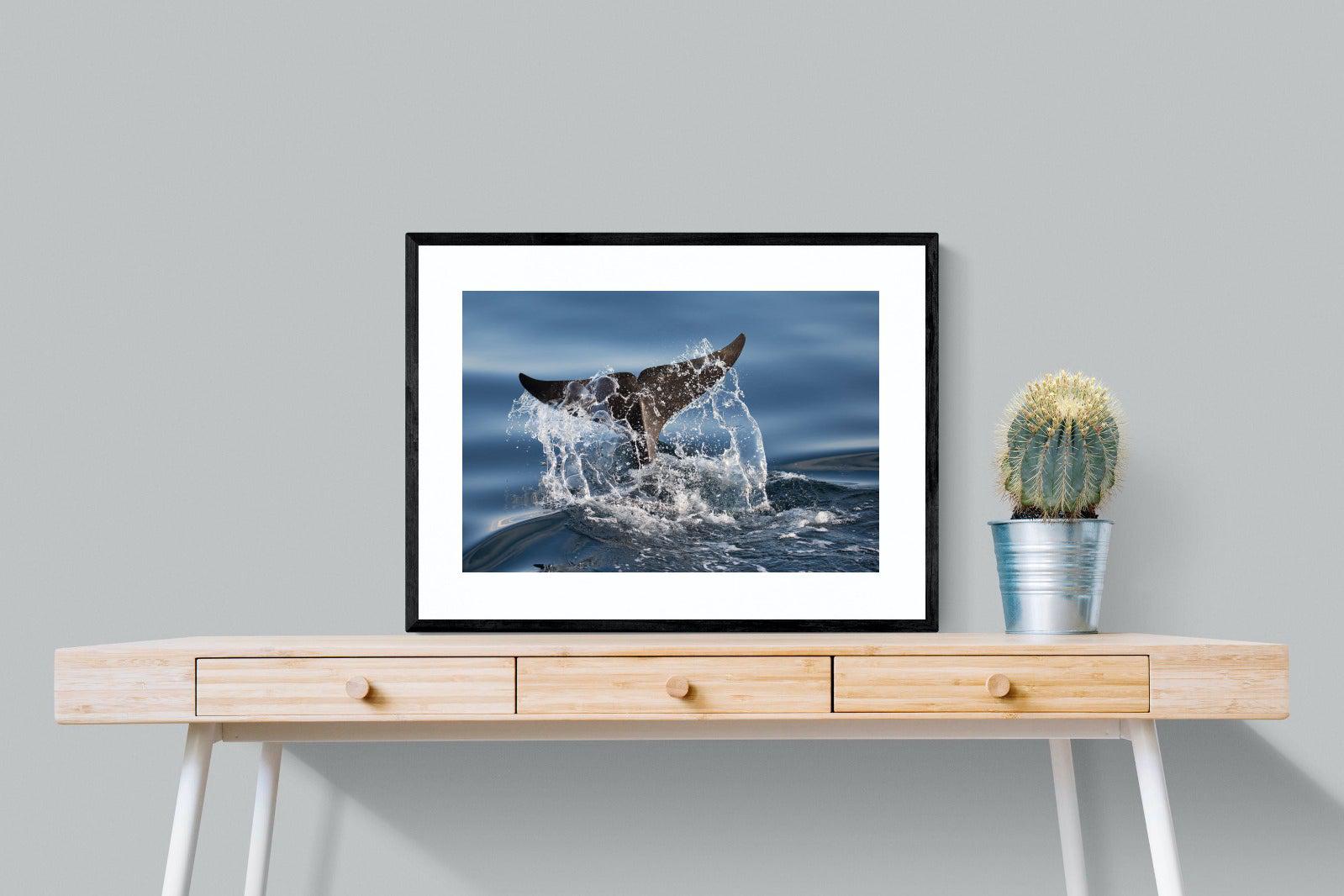 Splash-Wall_Art-80 x 60cm-Framed Print-Black-Pixalot