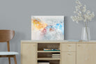 Splatter-Wall_Art-60 x 45cm-Mounted Canvas-No Frame-Pixalot