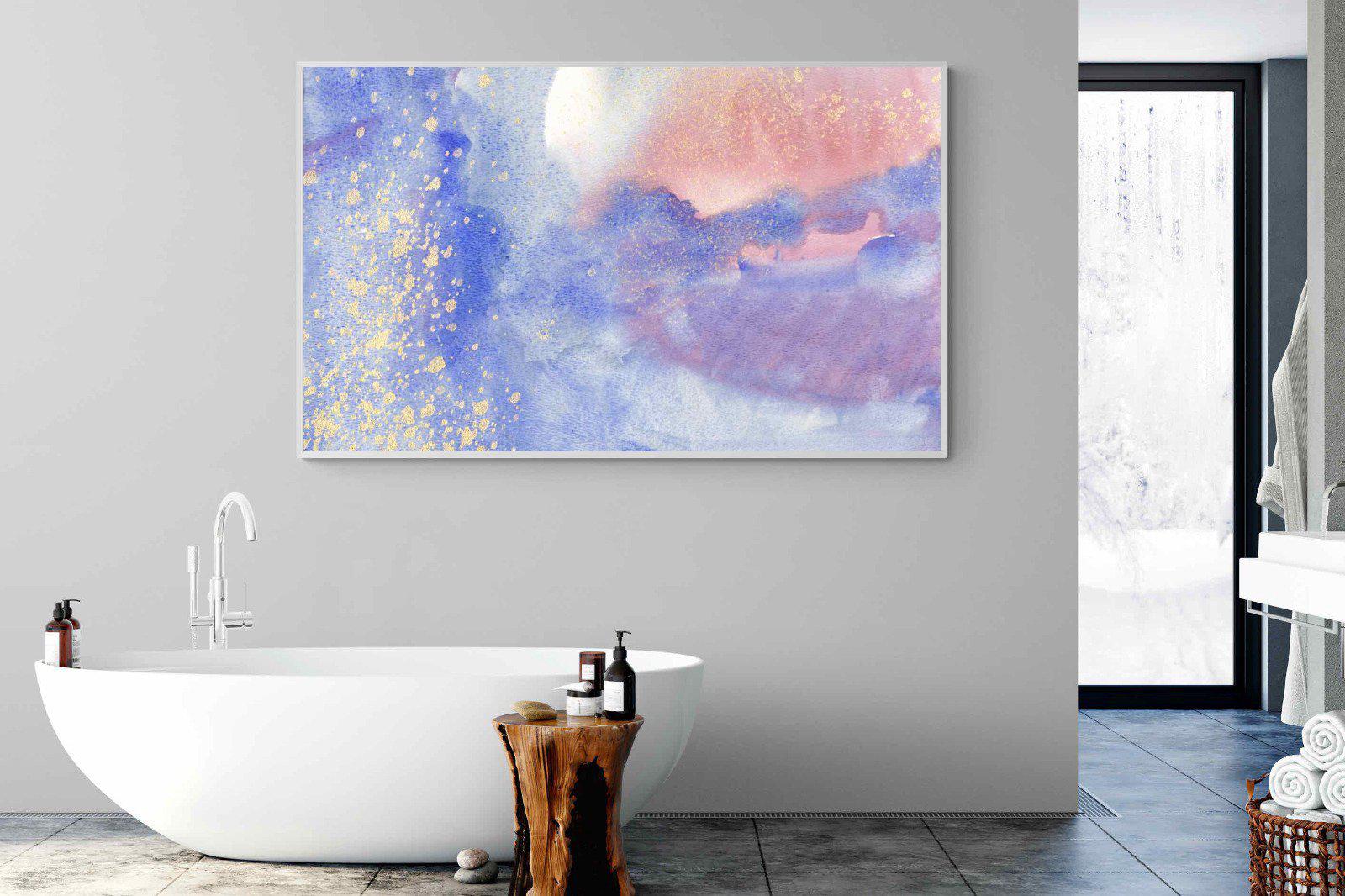 Spray-Wall_Art-180 x 110cm-Mounted Canvas-White-Pixalot