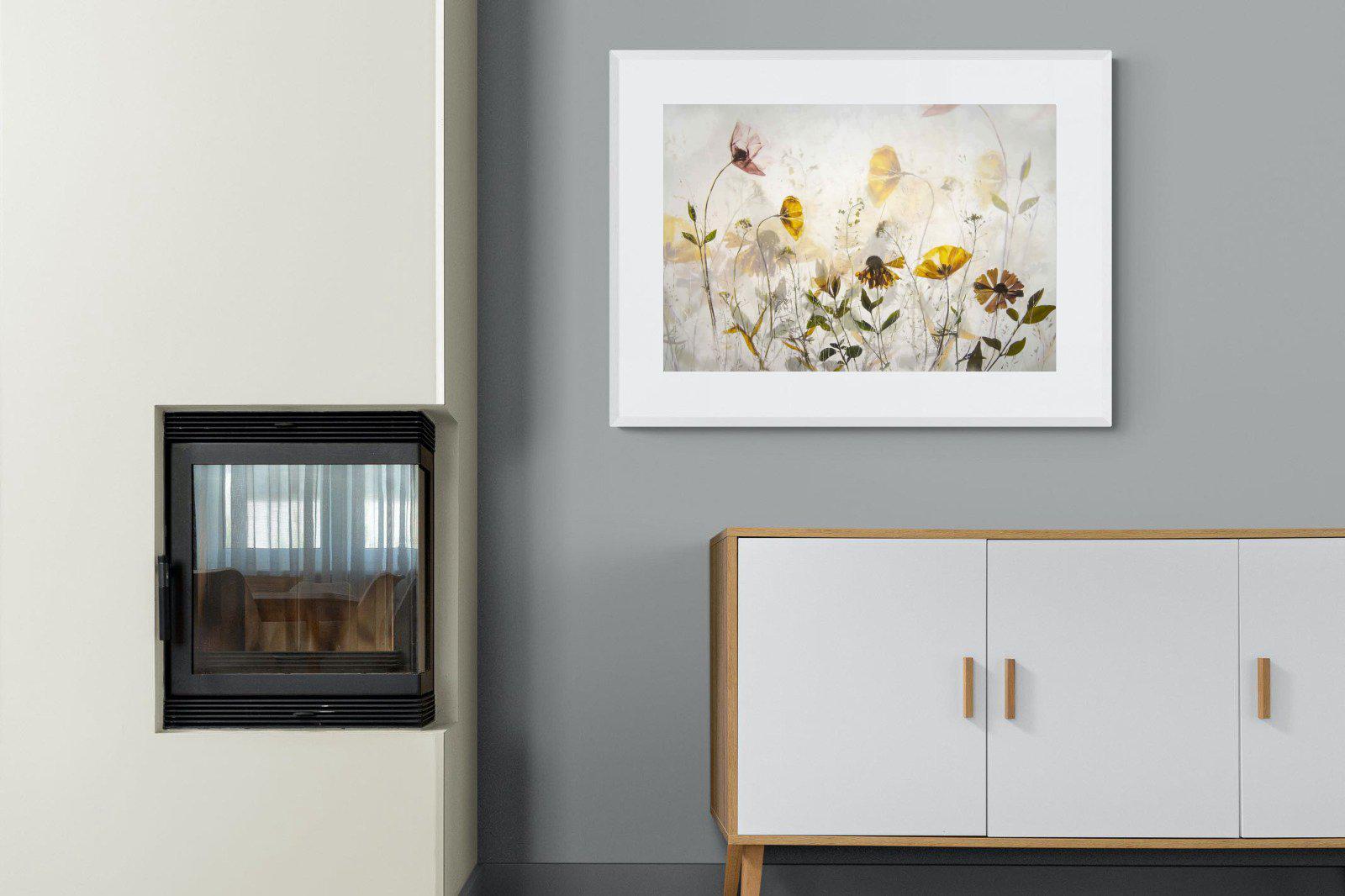 Spring Leap-Wall_Art-100 x 75cm-Framed Print-White-Pixalot