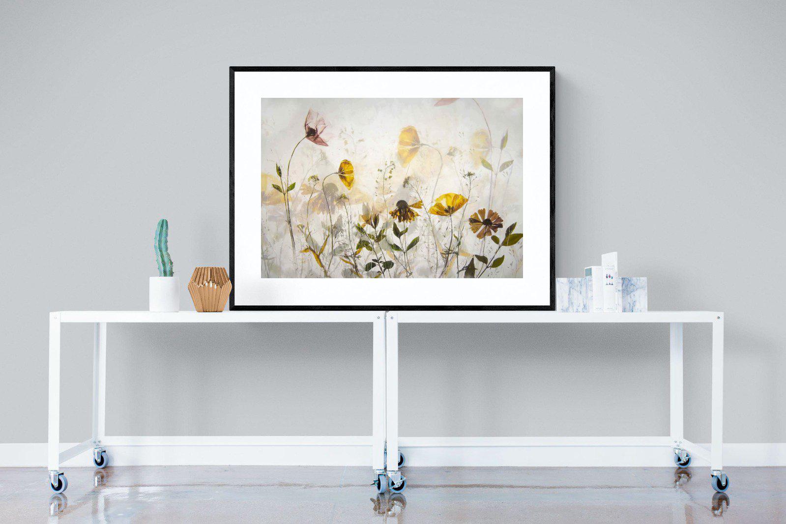 Spring Leap-Wall_Art-120 x 90cm-Framed Print-Black-Pixalot