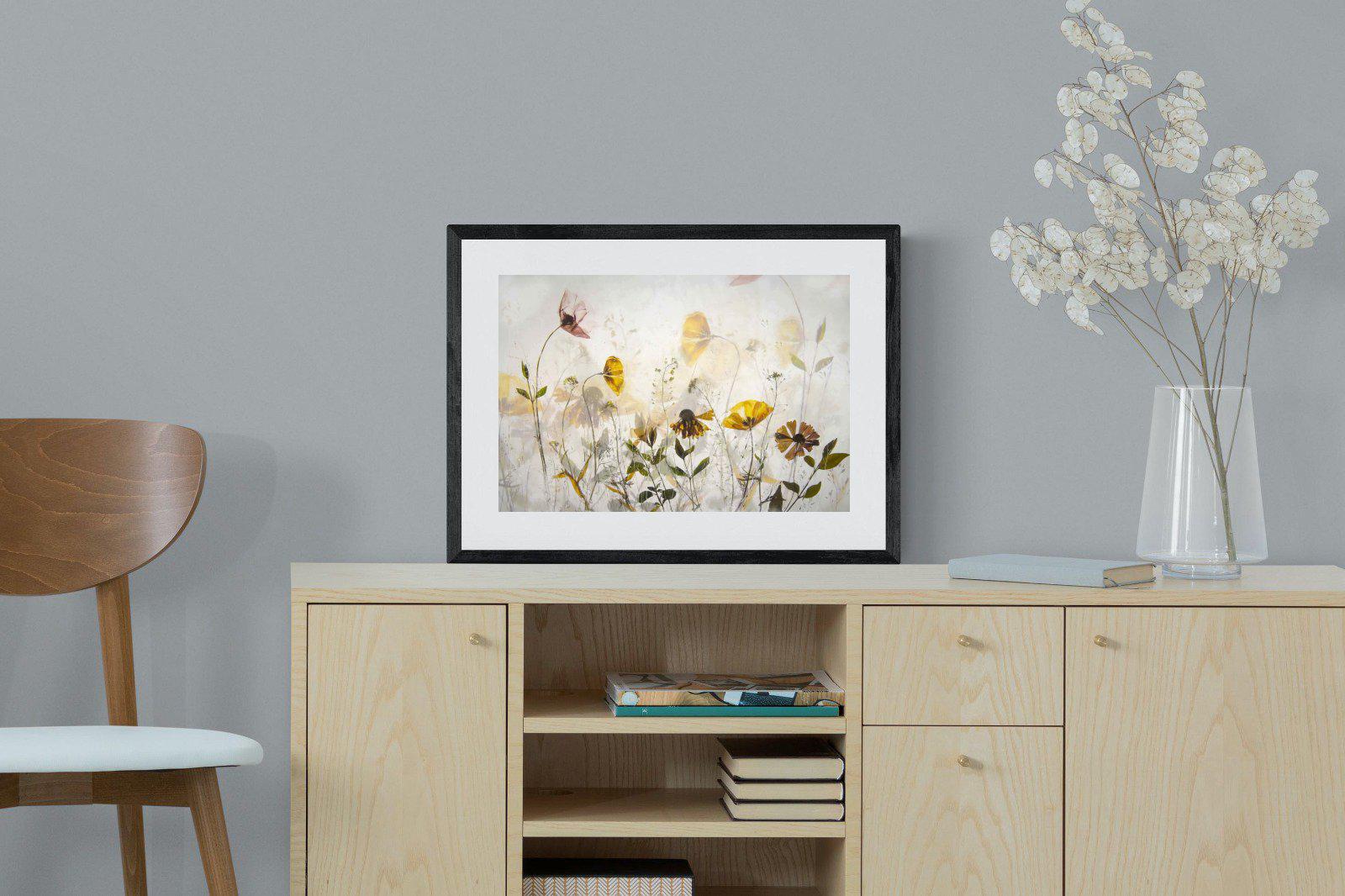 Spring Leap-Wall_Art-60 x 45cm-Framed Print-Black-Pixalot