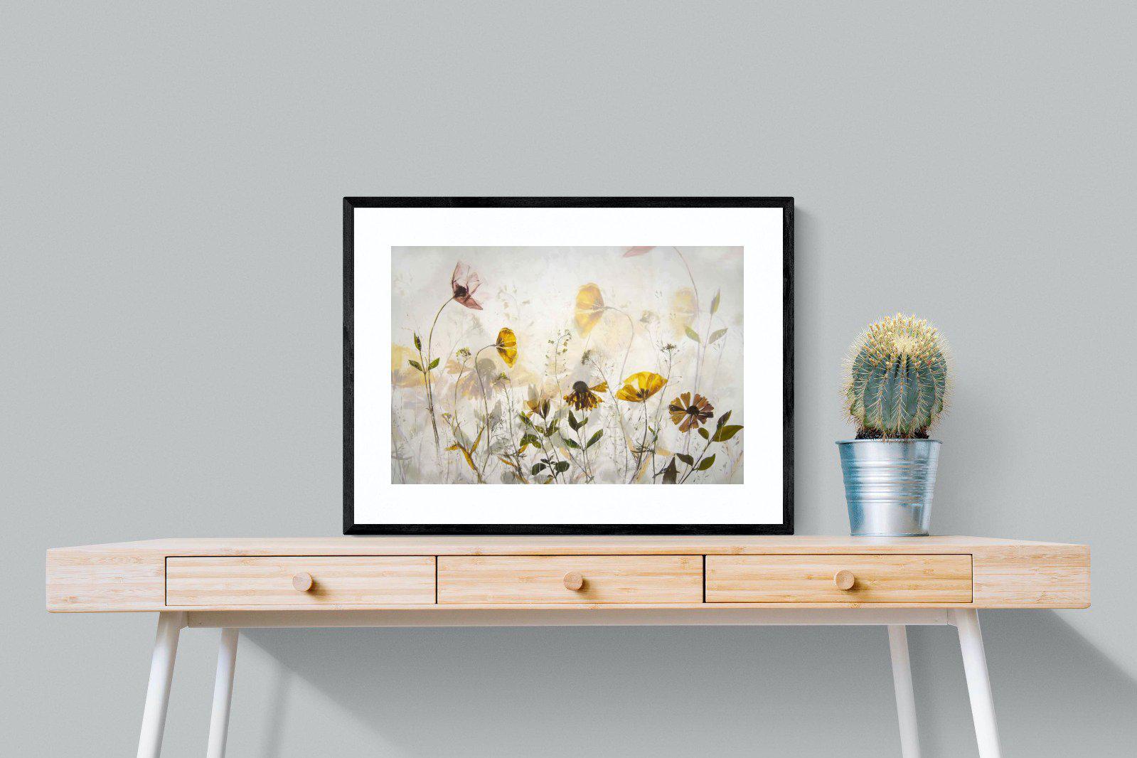 Spring Leap-Wall_Art-80 x 60cm-Framed Print-Black-Pixalot