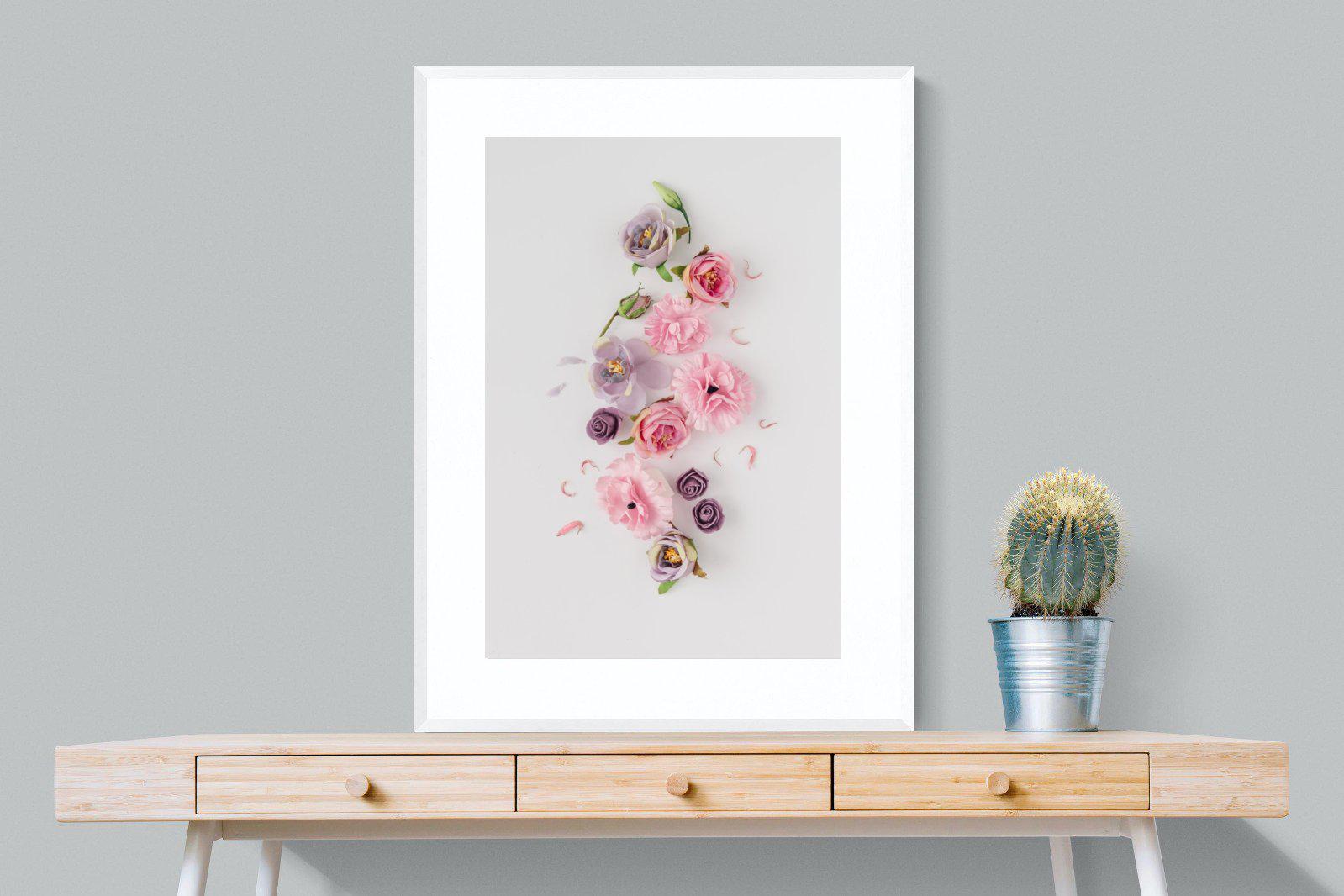Spring-Wall_Art-75 x 100cm-Framed Print-White-Pixalot