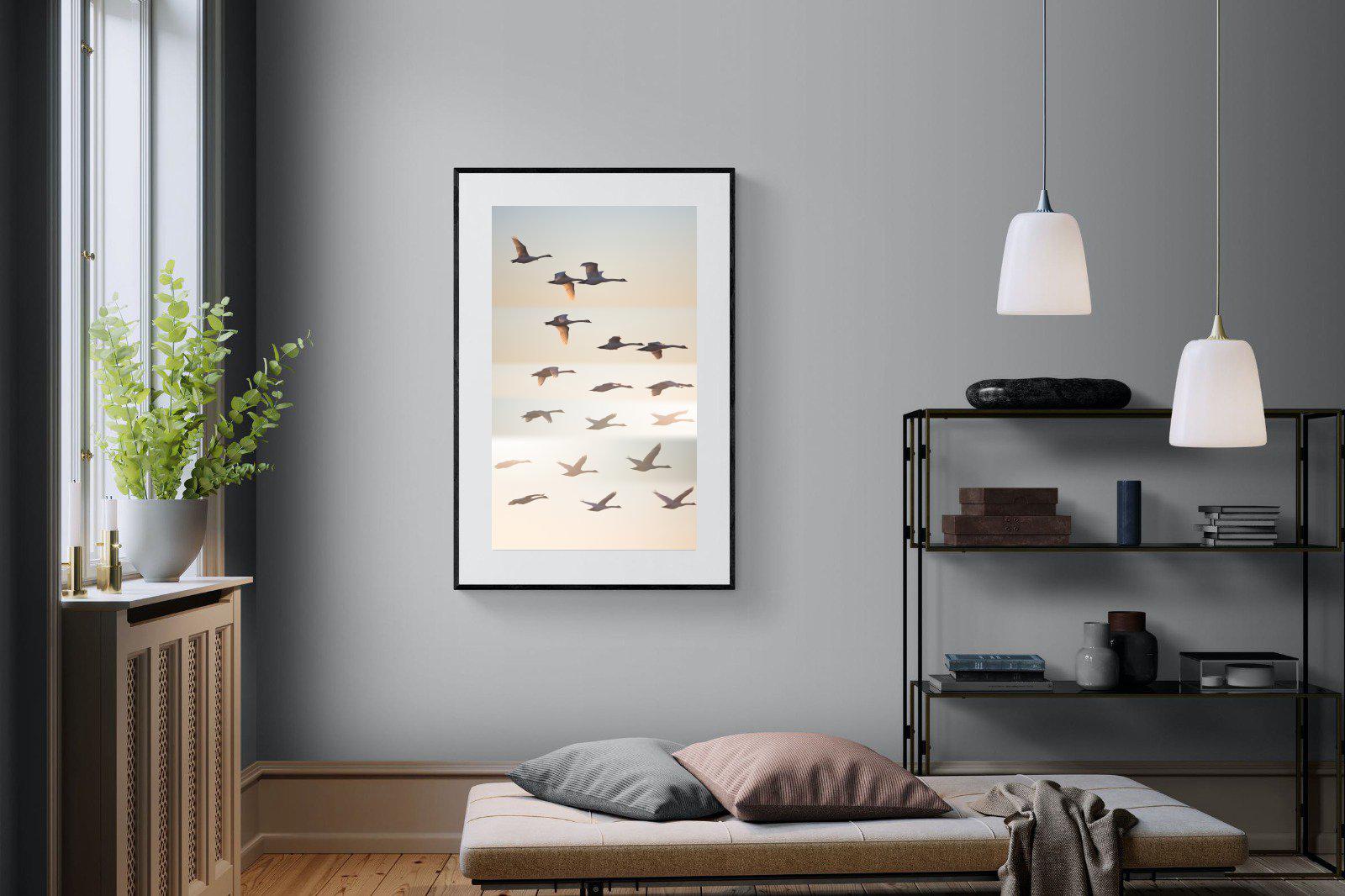 Squadron-Wall_Art-100 x 150cm-Framed Print-Black-Pixalot