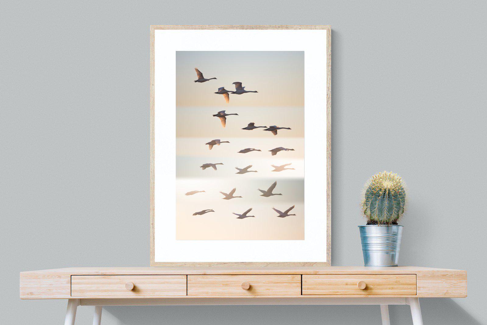 Squadron-Wall_Art-75 x 100cm-Framed Print-Wood-Pixalot