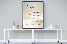 Squadron-Wall_Art-90 x 120cm-Mounted Canvas-Black-Pixalot