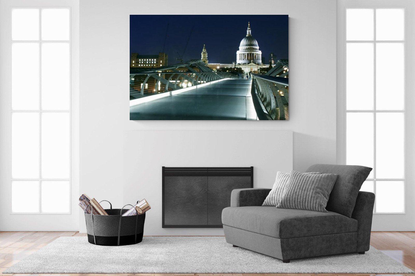 St Paul's-Wall_Art-150 x 100cm-Mounted Canvas-No Frame-Pixalot