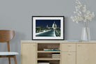 St Paul's-Wall_Art-60 x 45cm-Framed Print-Black-Pixalot