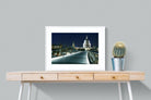 St Paul's-Wall_Art-80 x 60cm-Framed Print-White-Pixalot