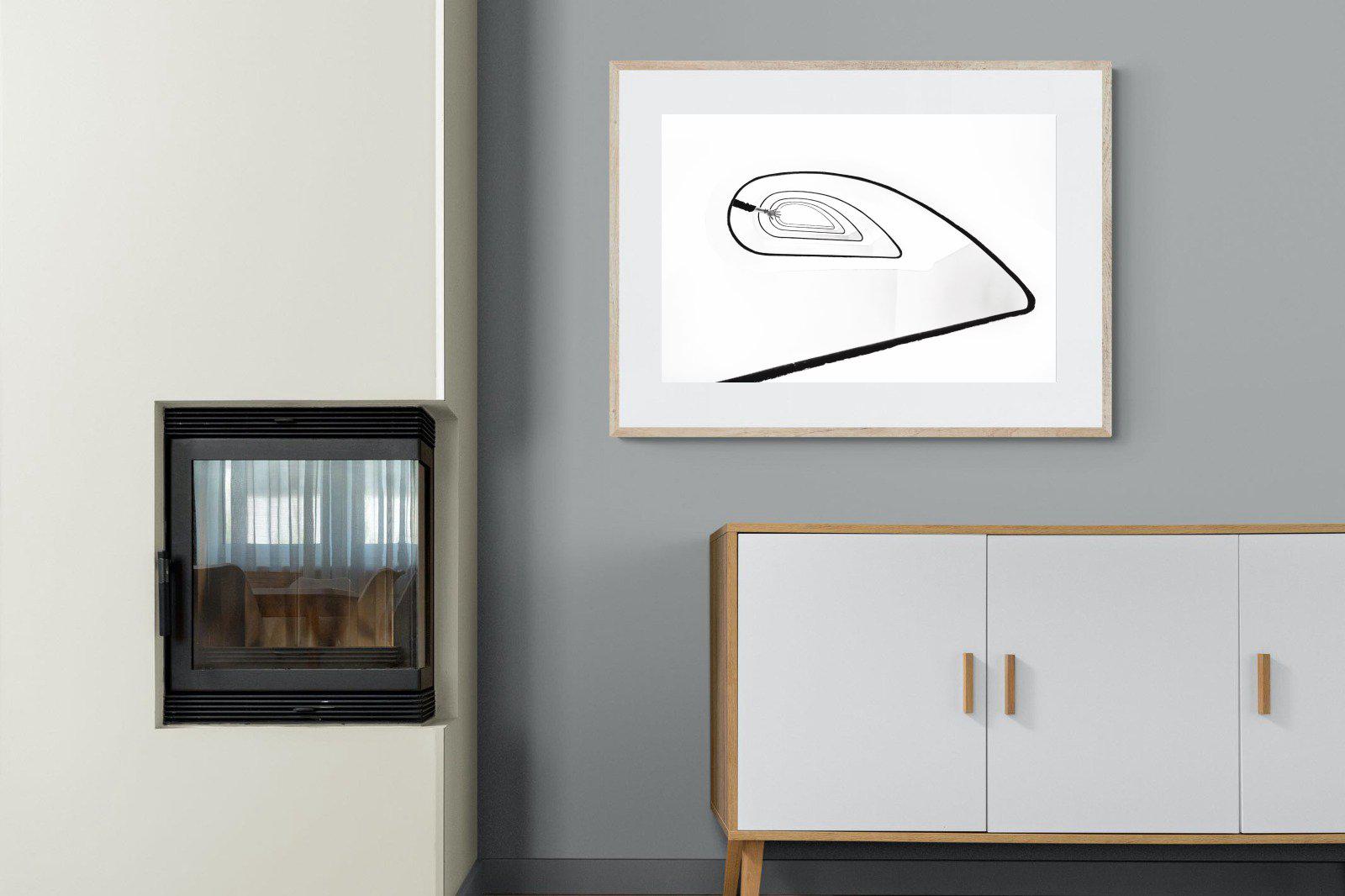 Stairwell-Wall_Art-100 x 75cm-Framed Print-Wood-Pixalot