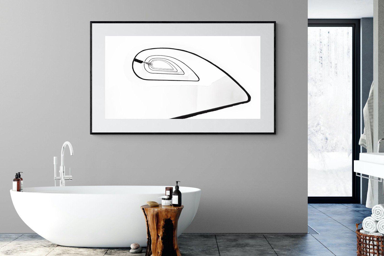 Stairwell-Wall_Art-180 x 110cm-Framed Print-Black-Pixalot