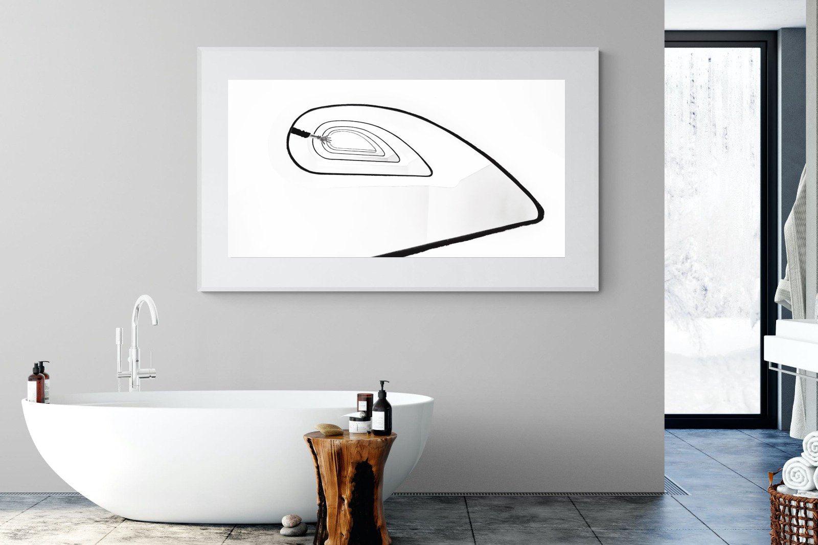 Stairwell-Wall_Art-180 x 110cm-Framed Print-White-Pixalot