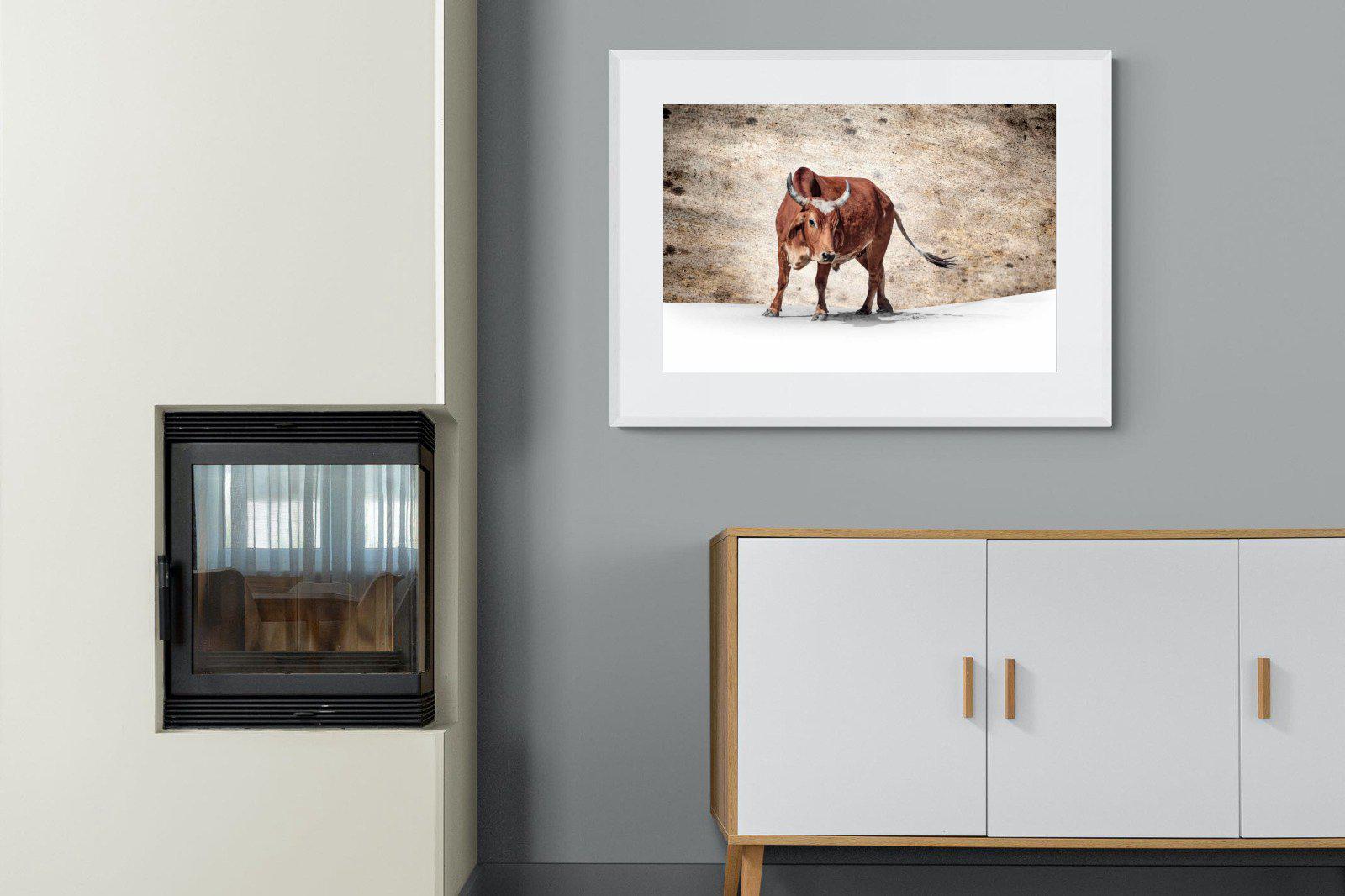 Stance-Wall_Art-100 x 75cm-Framed Print-White-Pixalot