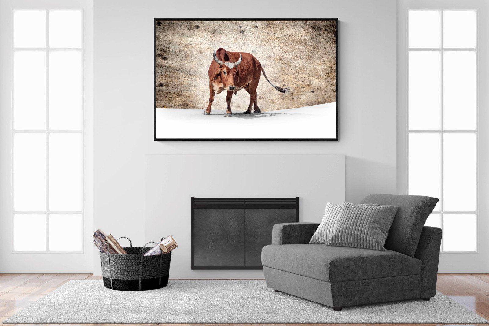 Stance-Wall_Art-150 x 100cm-Mounted Canvas-Black-Pixalot