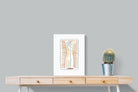 Standing Female Nude II-Wall_Art-45 x 60cm-Mounted Canvas-No Frame-Pixalot