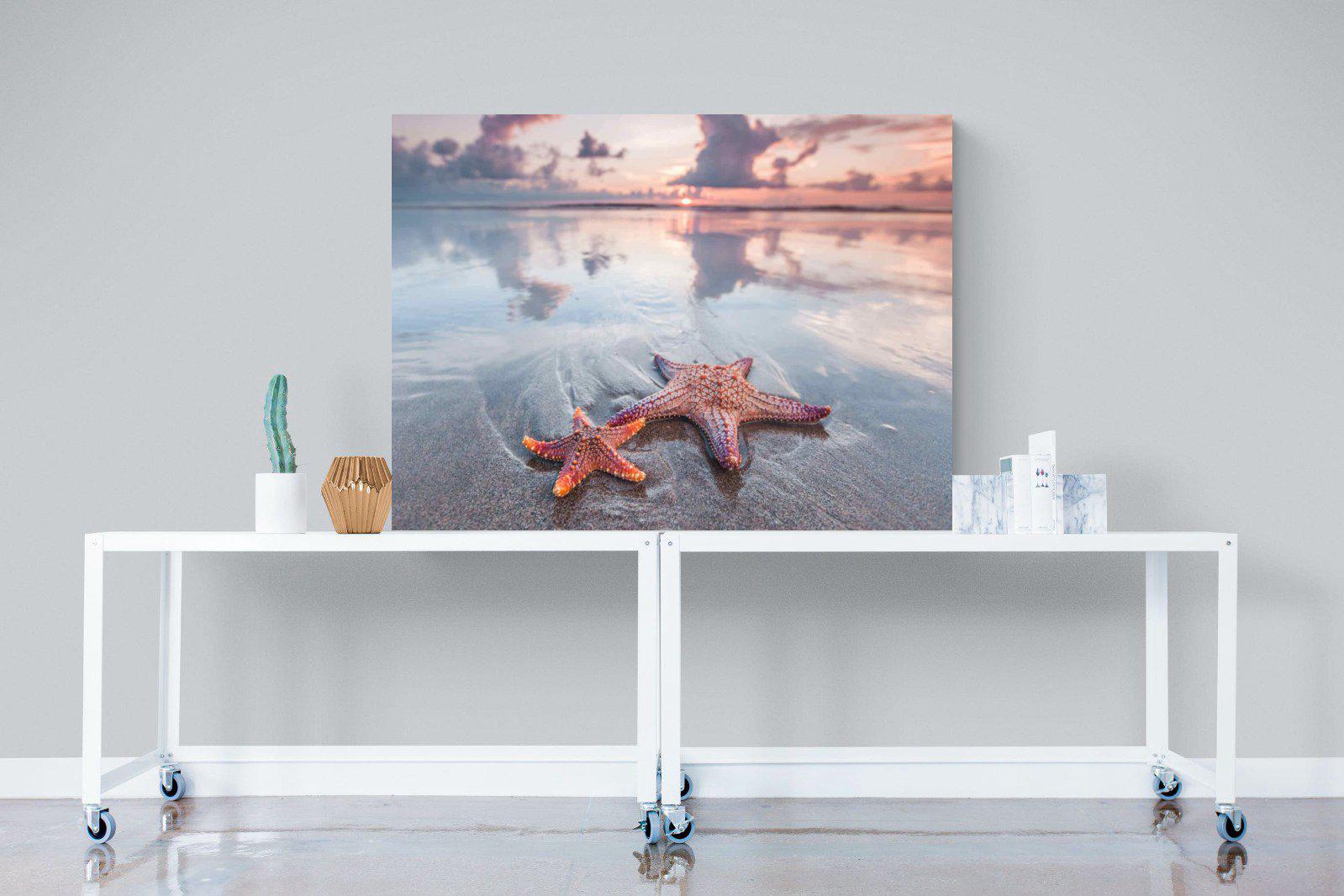 Starfish-Wall_Art-120 x 90cm-Mounted Canvas-No Frame-Pixalot