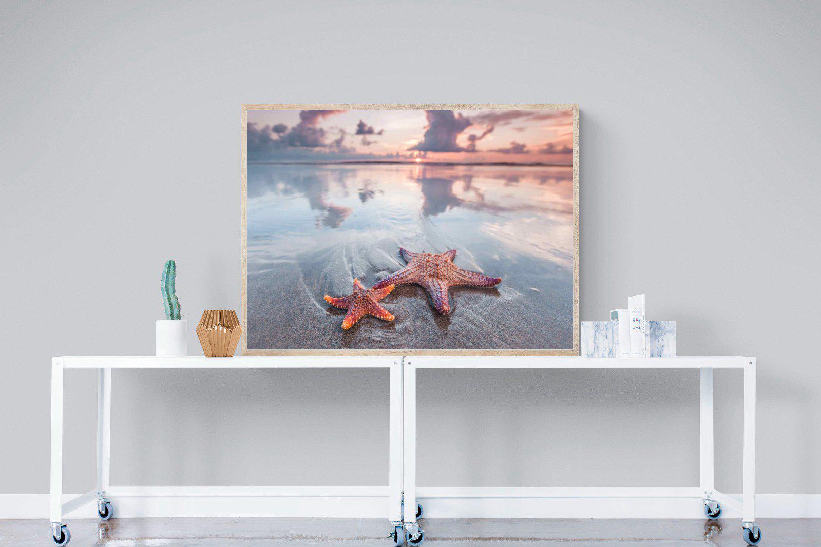 Starfish-Wall_Art-120 x 90cm-Mounted Canvas-Wood-Pixalot