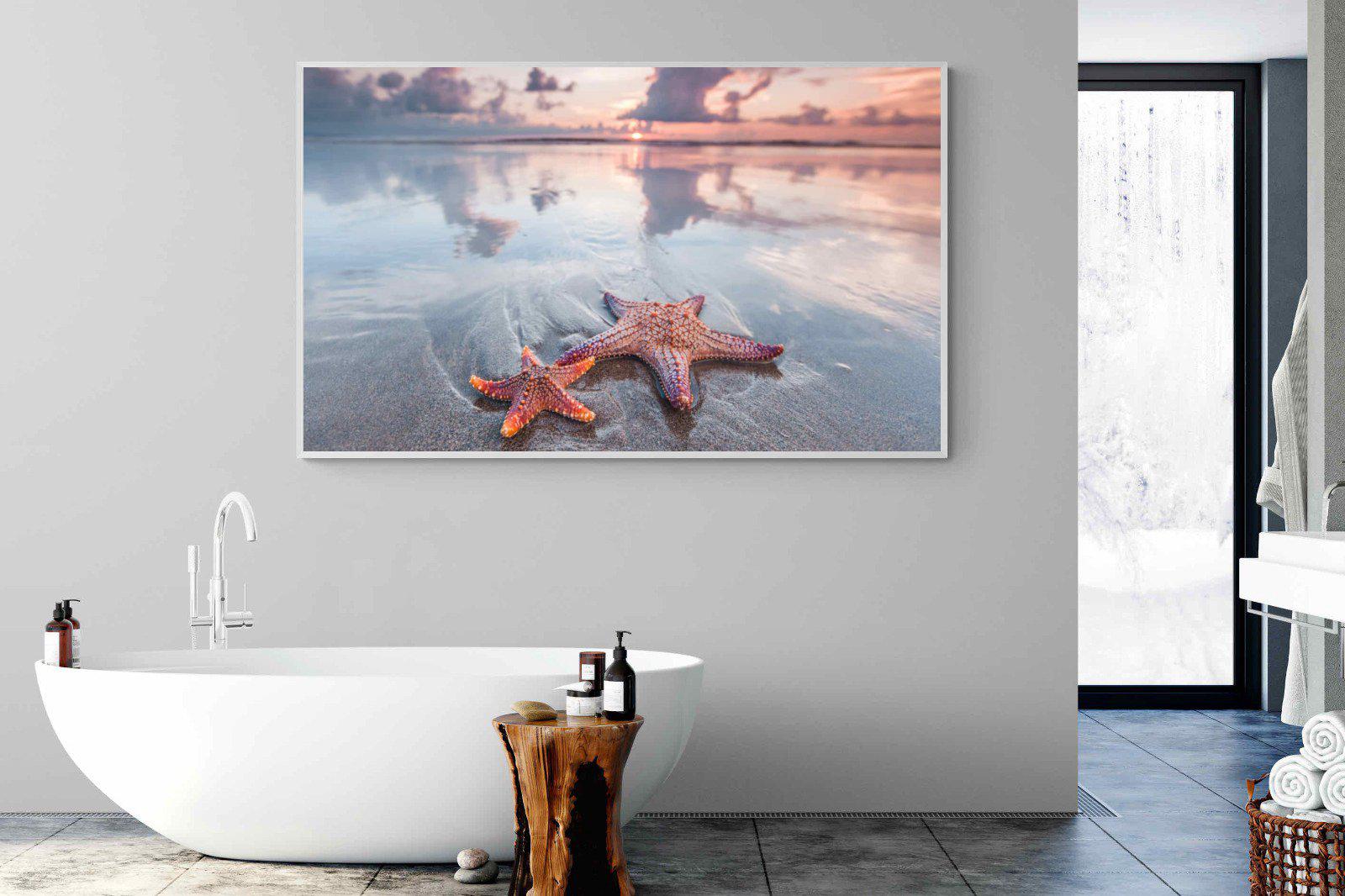 Starfish-Wall_Art-180 x 110cm-Mounted Canvas-White-Pixalot