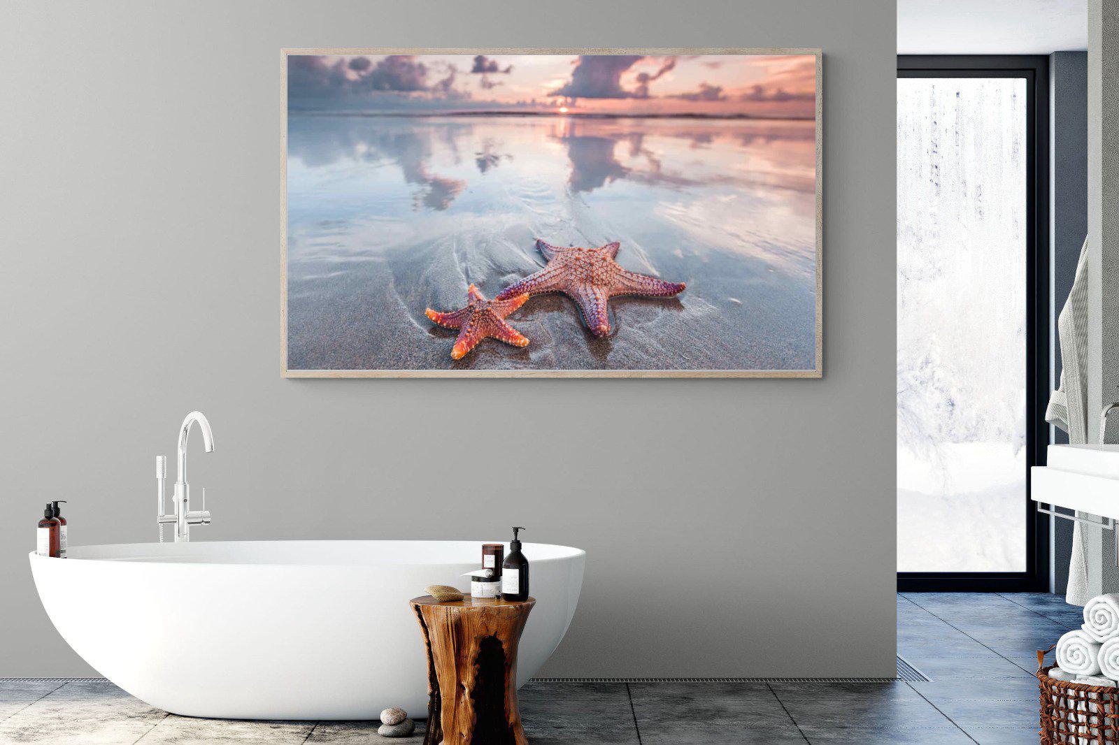 Starfish-Wall_Art-180 x 110cm-Mounted Canvas-Wood-Pixalot