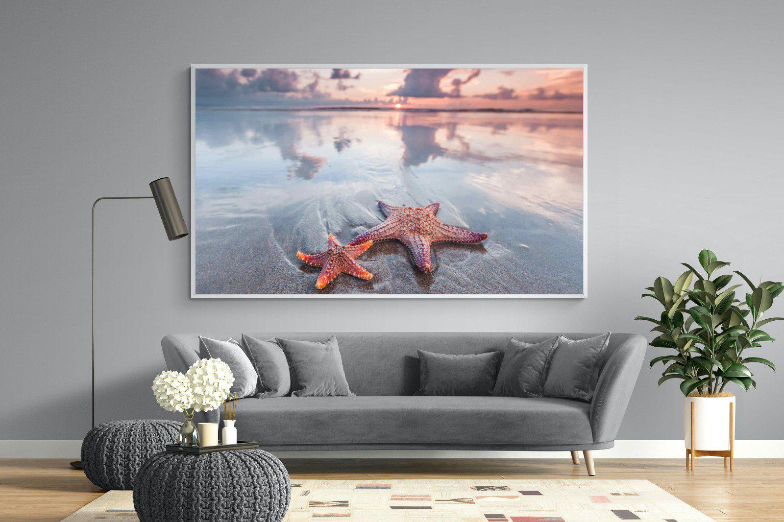Starfish-Wall_Art-220 x 130cm-Mounted Canvas-White-Pixalot