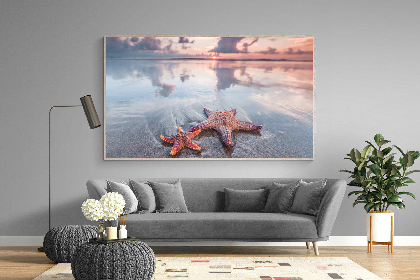 Starfish-Wall_Art-220 x 130cm-Mounted Canvas-Wood-Pixalot