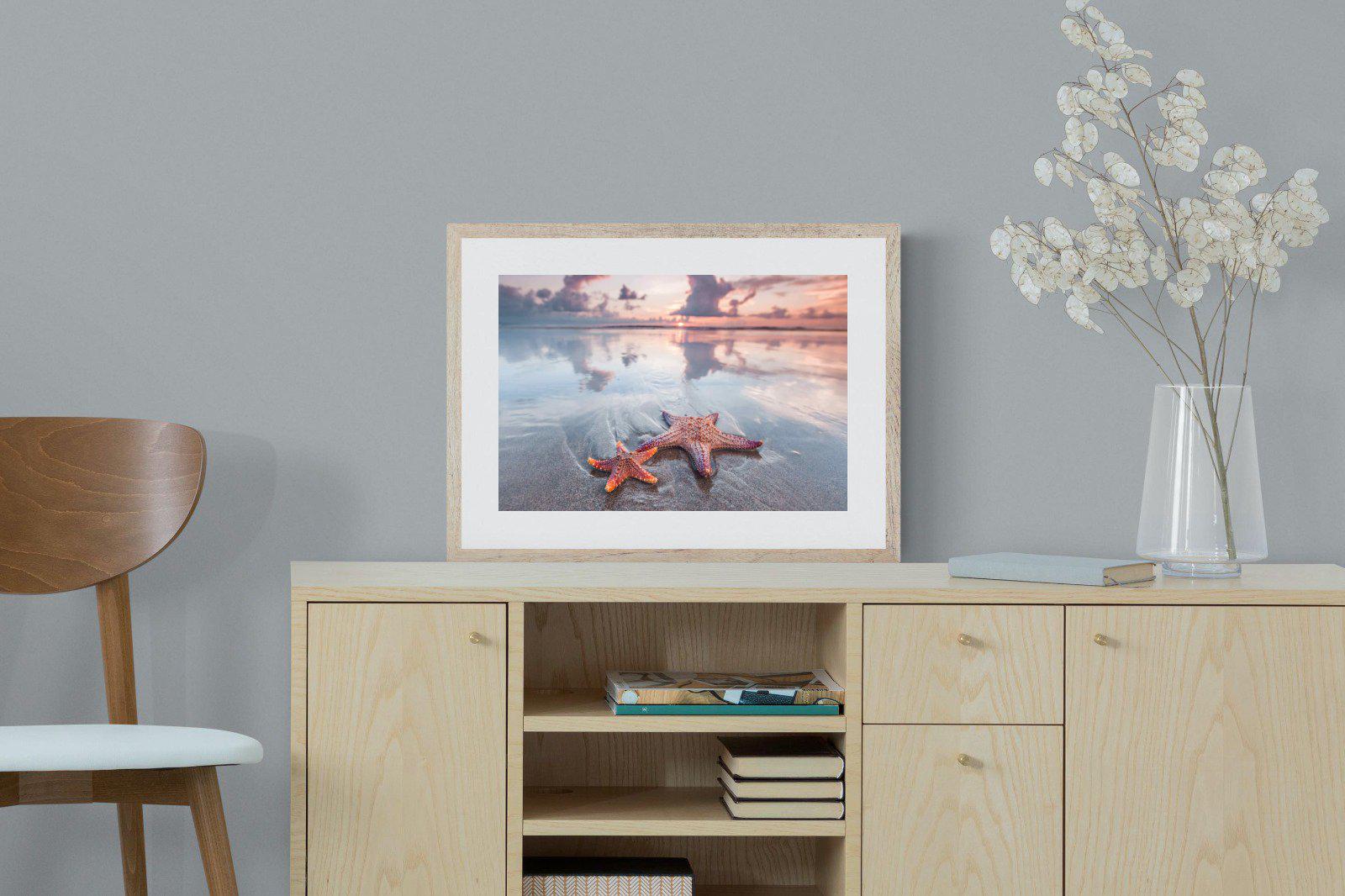 Starfish-Wall_Art-60 x 45cm-Framed Print-Wood-Pixalot