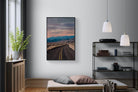 Starry Road-Wall_Art-100 x 150cm-Mounted Canvas-Black-Pixalot