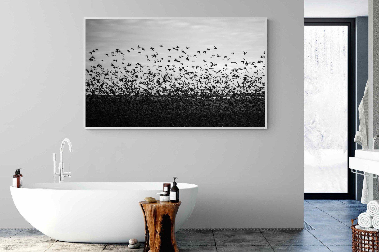Startled-Wall_Art-180 x 110cm-Mounted Canvas-White-Pixalot
