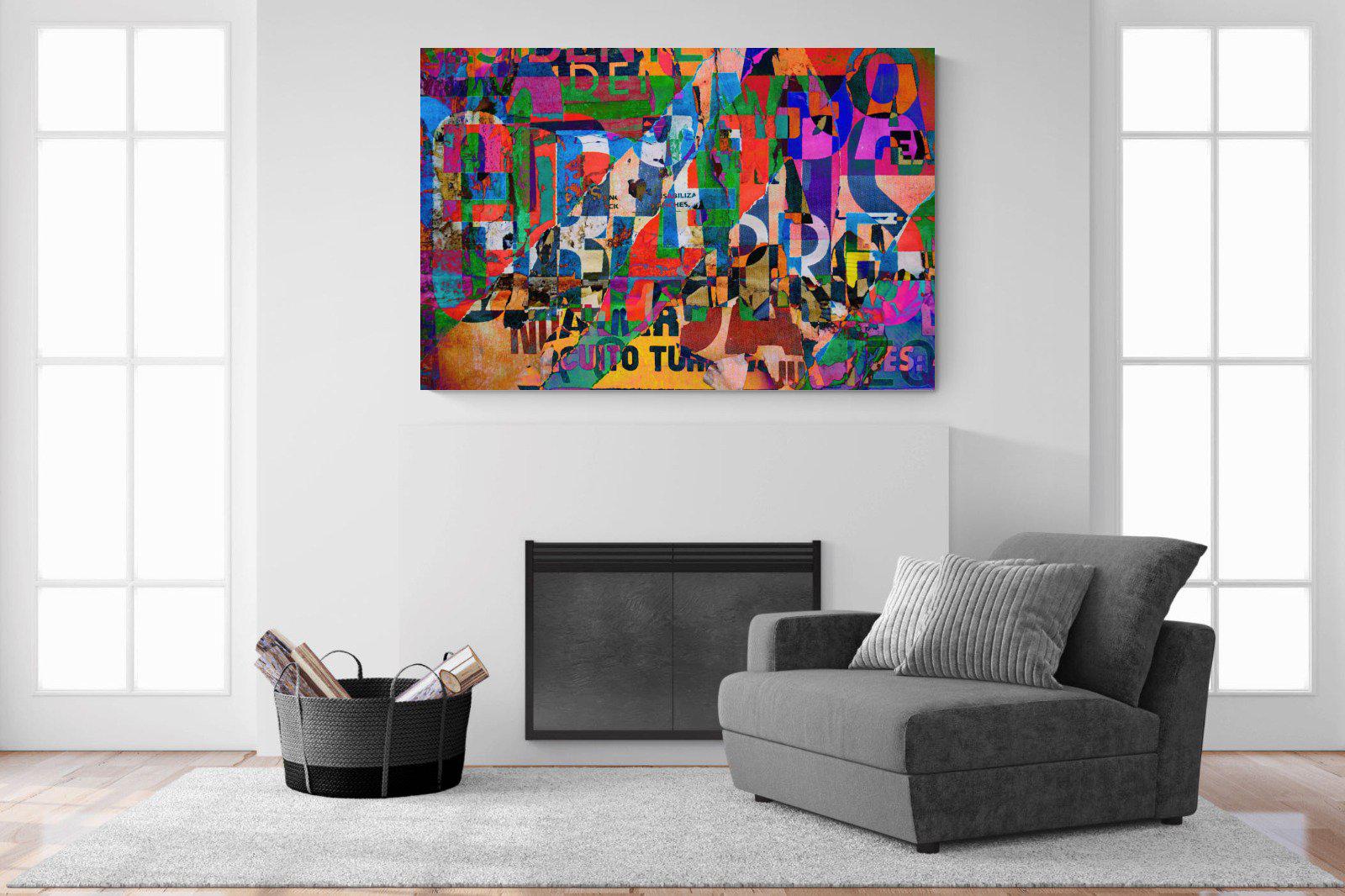 Statement-Wall_Art-150 x 100cm-Mounted Canvas-No Frame-Pixalot