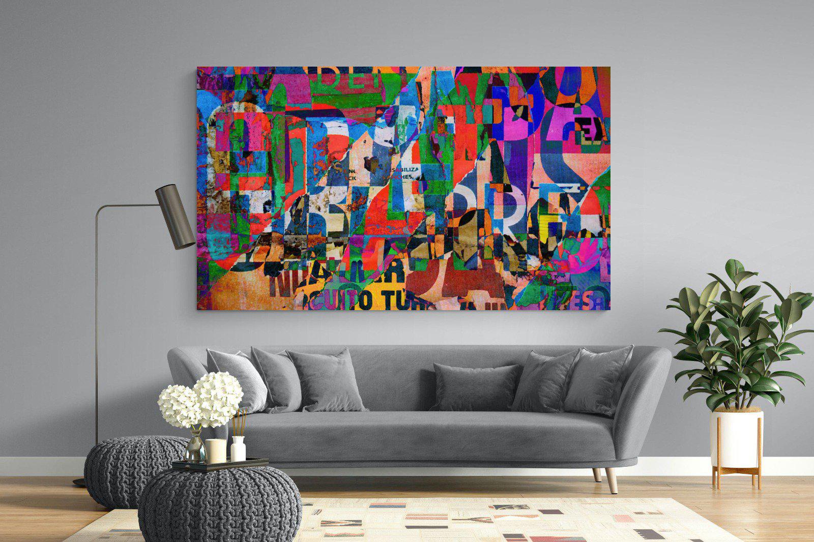 Statement-Wall_Art-220 x 130cm-Mounted Canvas-No Frame-Pixalot