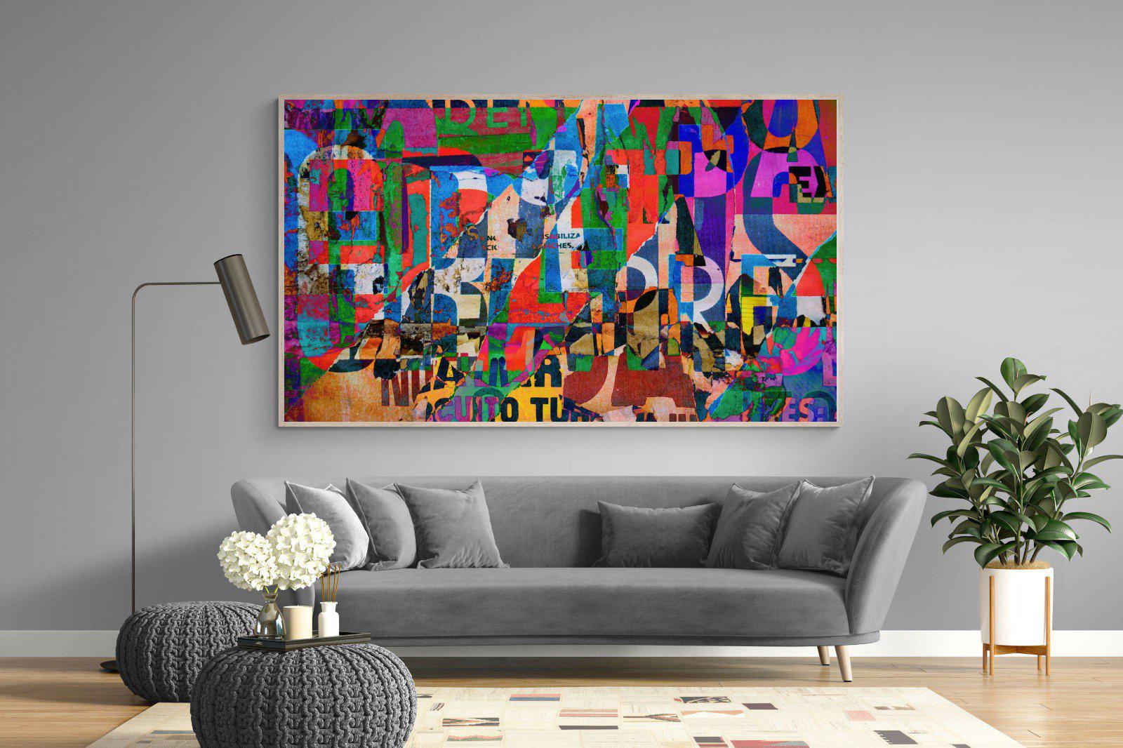 Statement-Wall_Art-220 x 130cm-Mounted Canvas-Wood-Pixalot