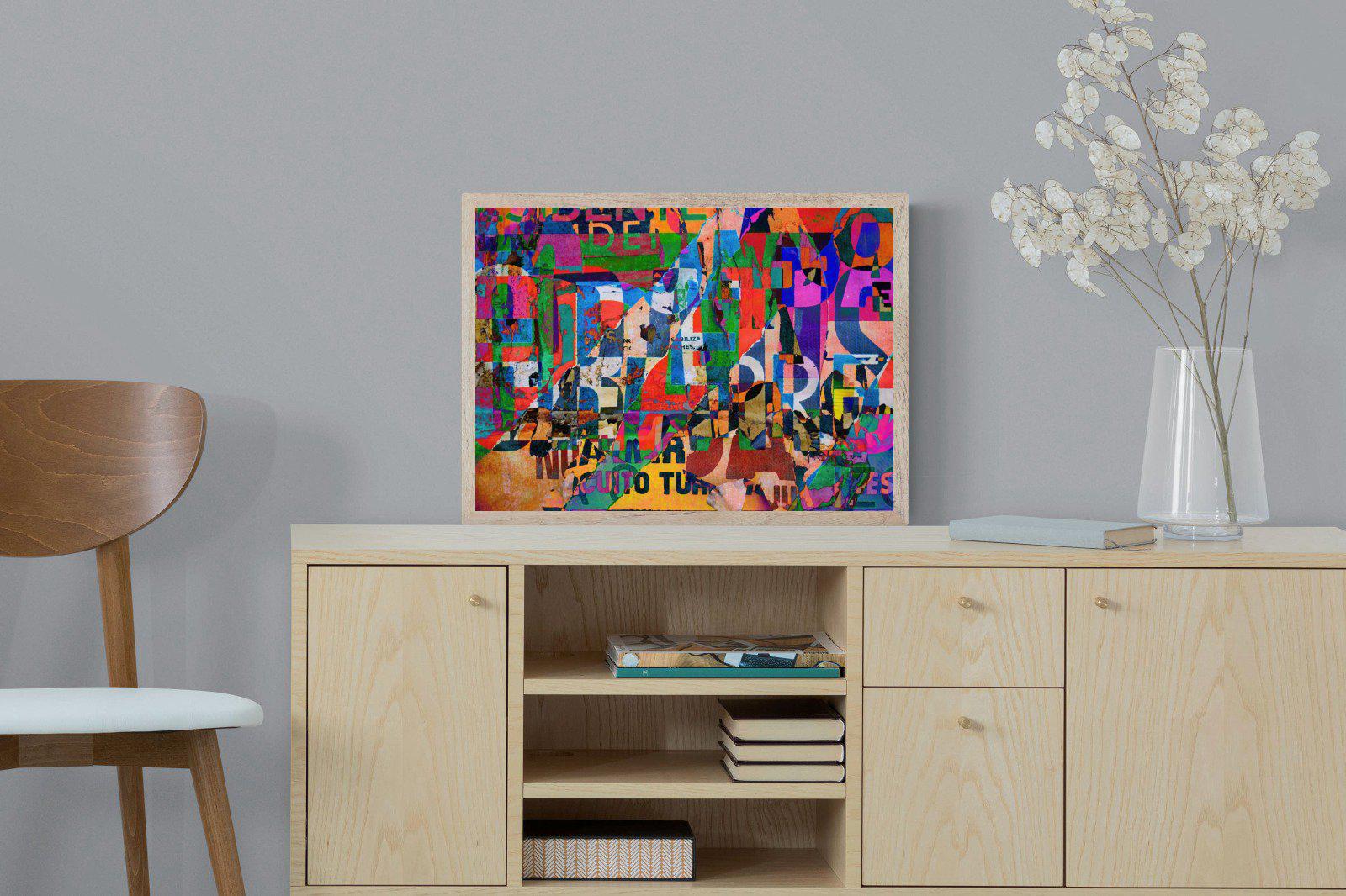Statement-Wall_Art-60 x 45cm-Mounted Canvas-Wood-Pixalot