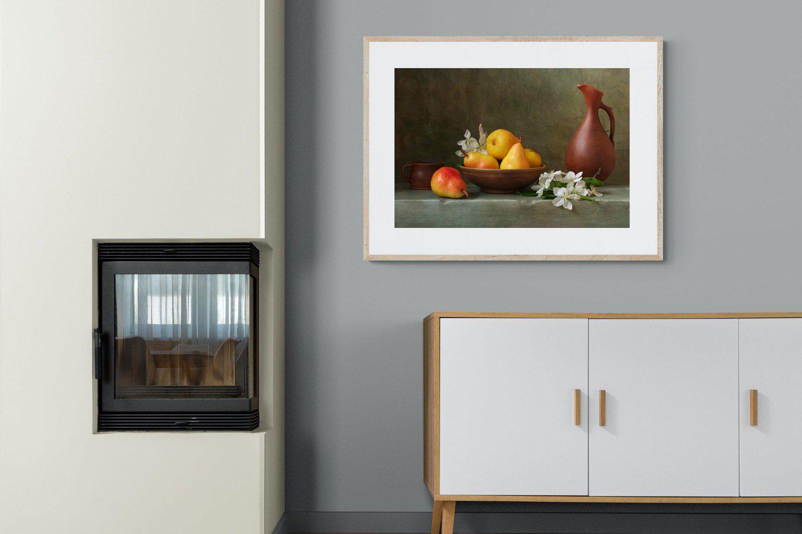 Still Life-Wall_Art-100 x 75cm-Framed Print-Wood-Pixalot
