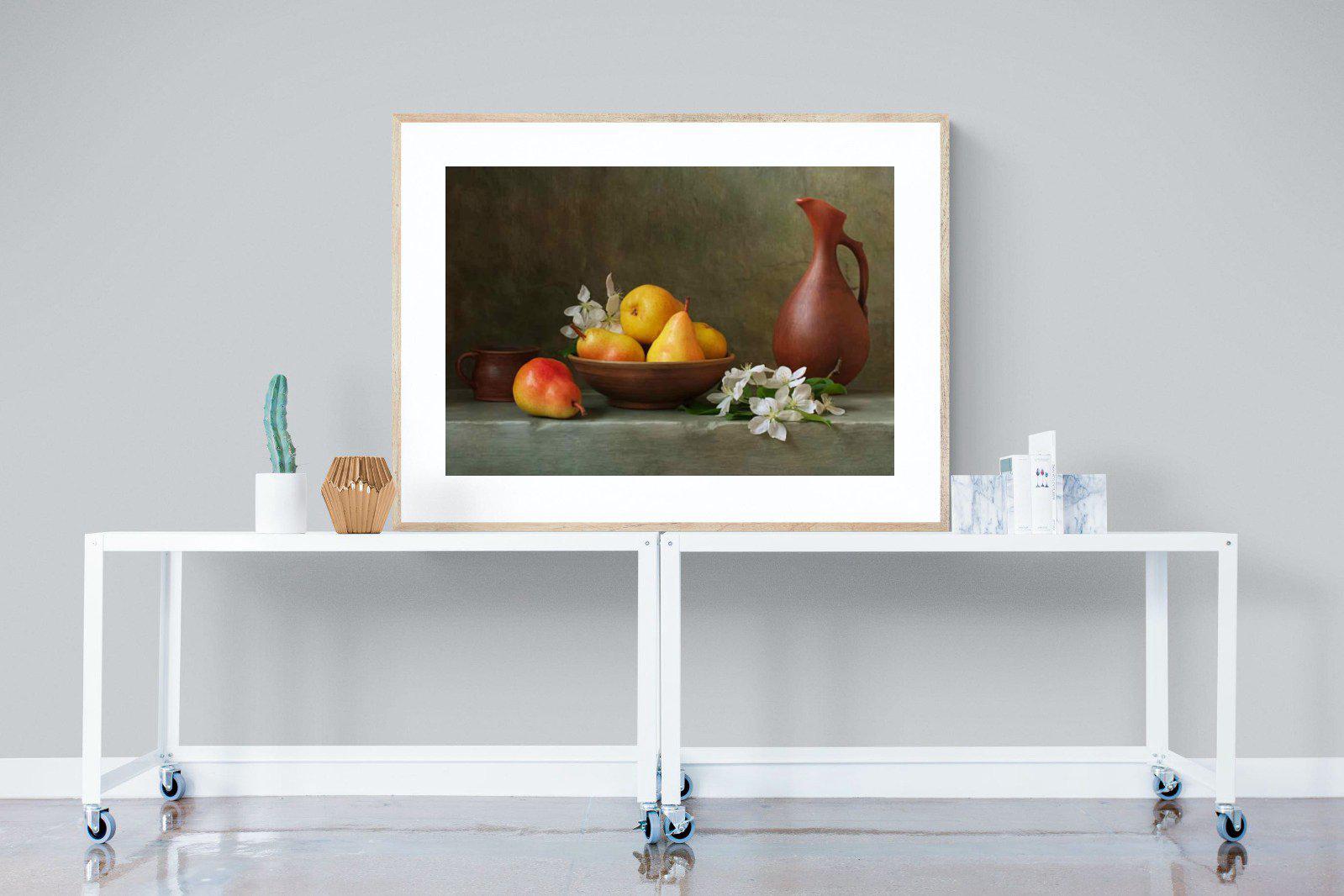Still Life-Wall_Art-120 x 90cm-Framed Print-Wood-Pixalot