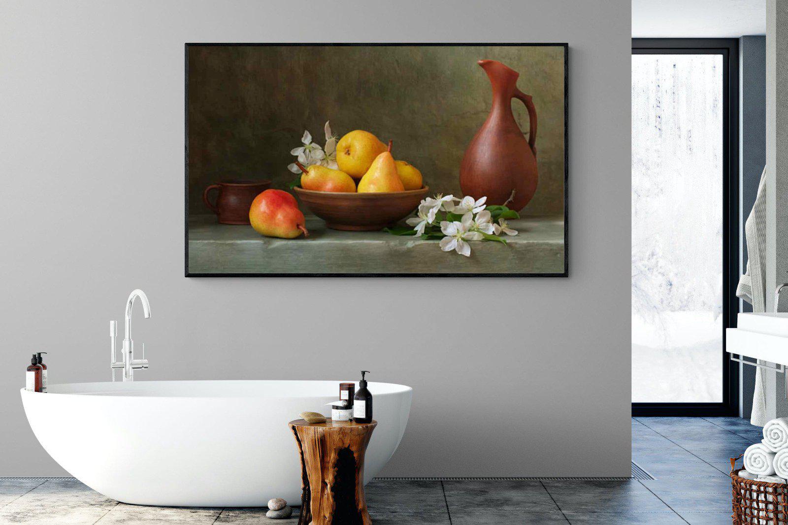 Still Life-Wall_Art-180 x 110cm-Mounted Canvas-Black-Pixalot