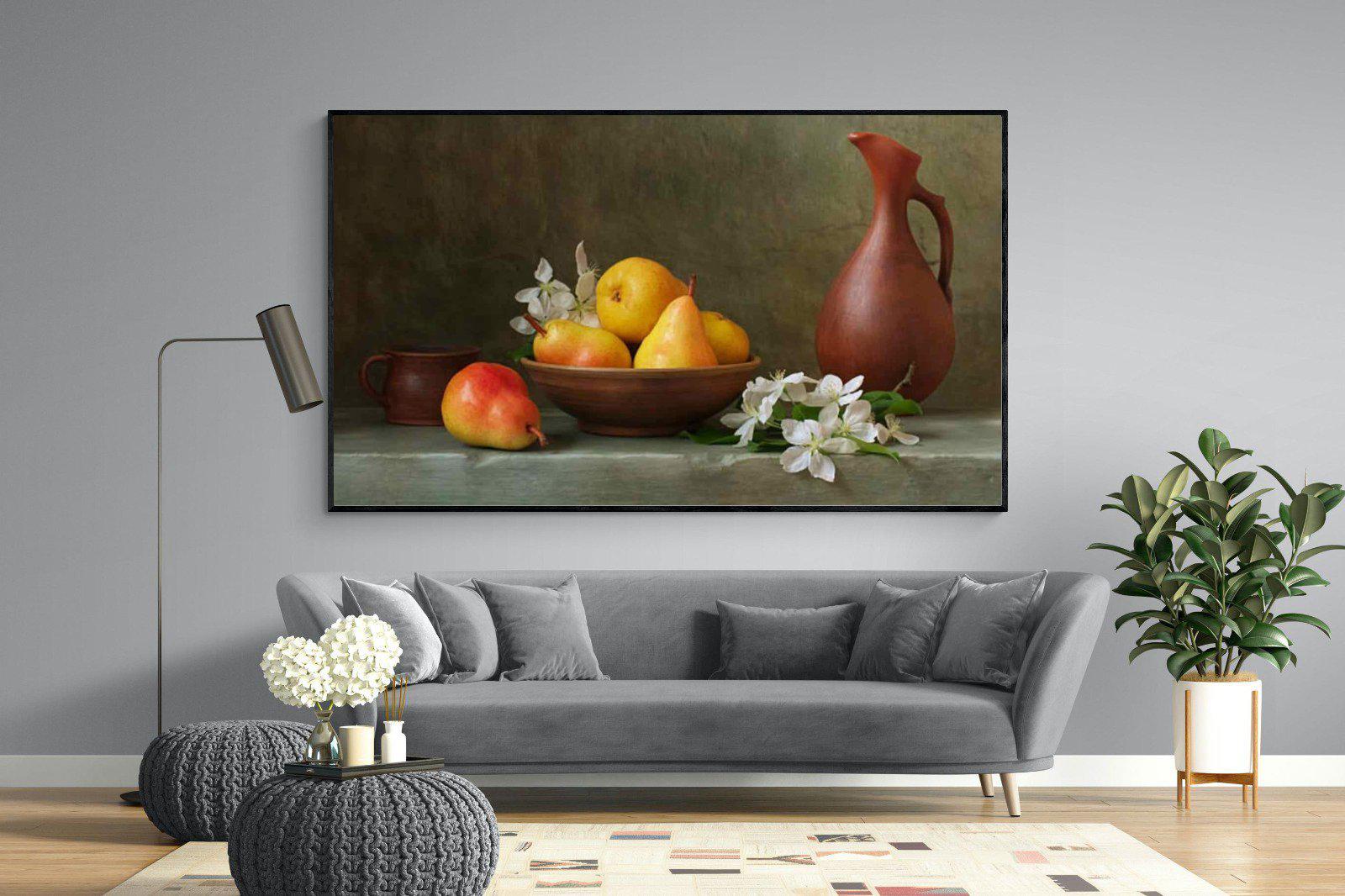 Still Life-Wall_Art-220 x 130cm-Mounted Canvas-Black-Pixalot
