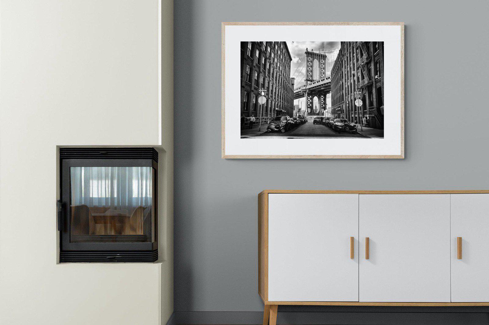 Street-Wall_Art-100 x 75cm-Framed Print-Wood-Pixalot