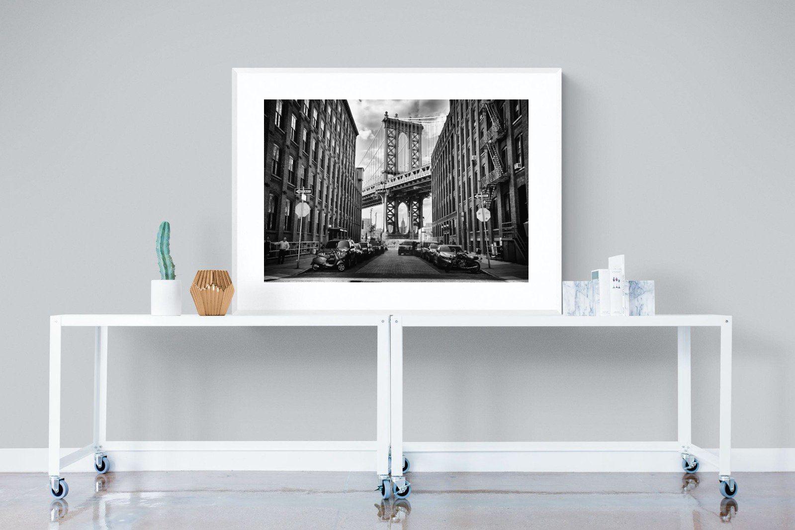 Street-Wall_Art-120 x 90cm-Framed Print-White-Pixalot